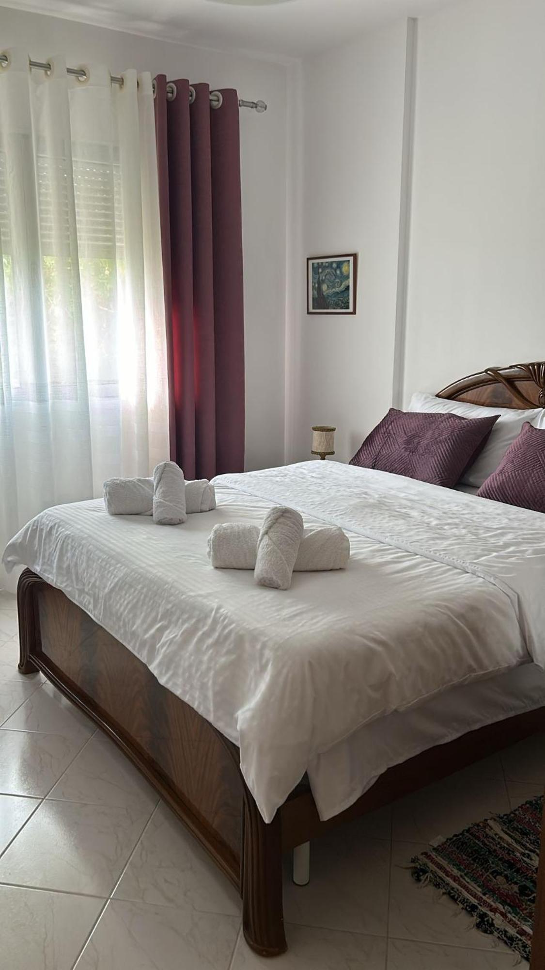 Appartamento Laura con vista Lungomare Vlorë Esterno foto